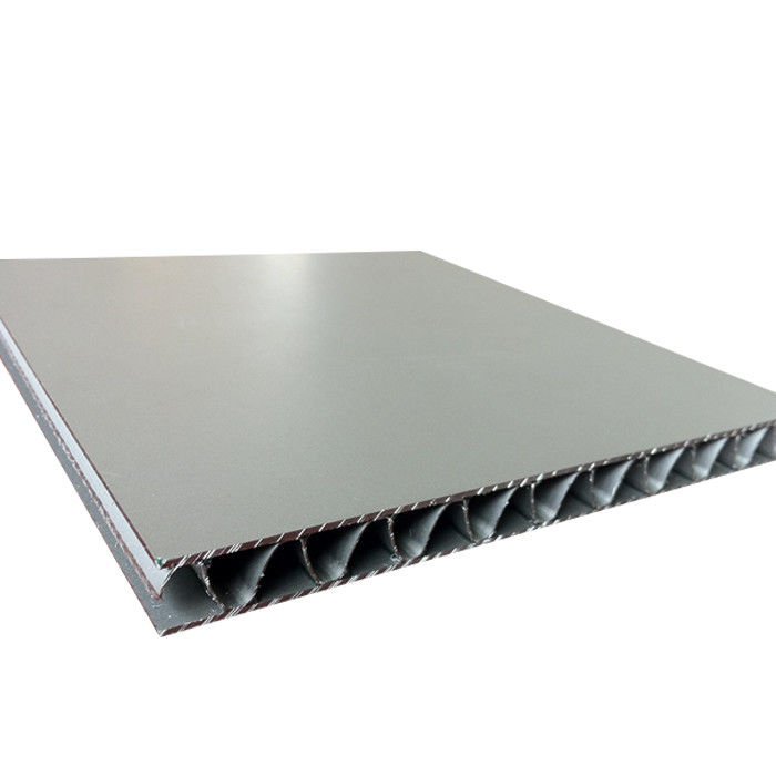 ISO runzelte zusammengesetzte Aluminiumplatte 15mm für Decken-Dekoration